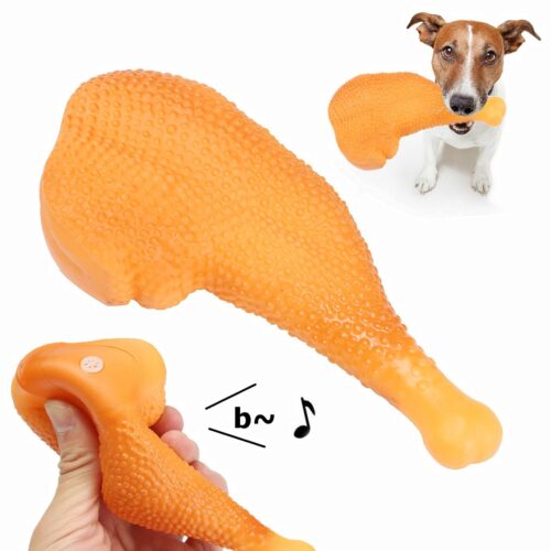 Chicken Toy Pet Toy Screaming Chicken Yellow Rubber Chicken Pet Dog Toy Squeak
