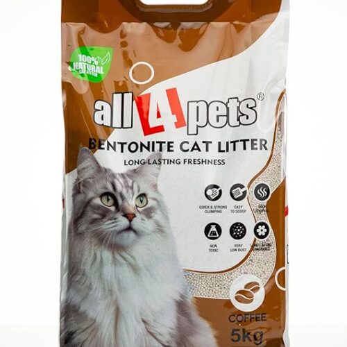 BENTONITE CAT Litter Long-Lasting Freshness 5KG (Coffee, 5kg)