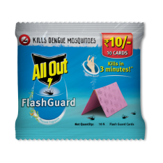 All Out Flash Guard - Mosquito Card 10Pieces