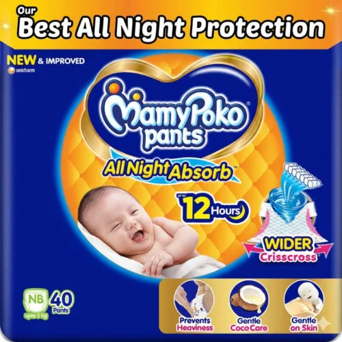 Mammy Poko Pants NBS (upto 5kg) 40 Pants
